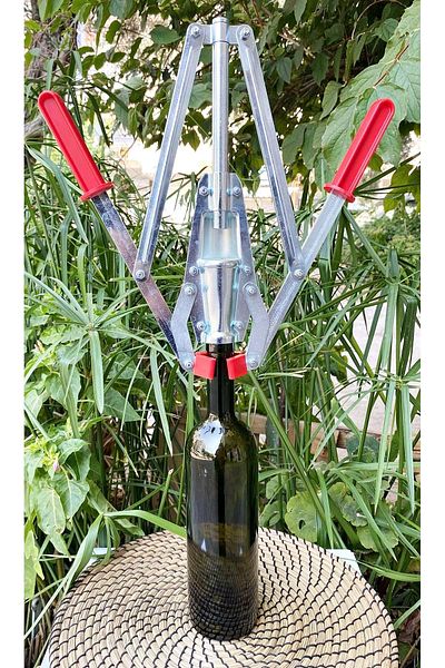 Jenisa Double Handle Hand Held Corking Machine Wine Bottle Cork Capping