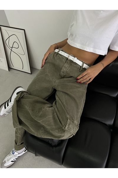 coaksco Oldschool White Women's Cargo Belt
