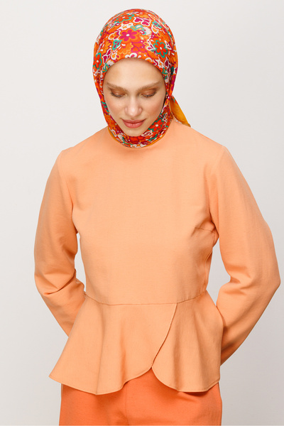 Mooncorn Daisy Pattern Digital Soft Scarf