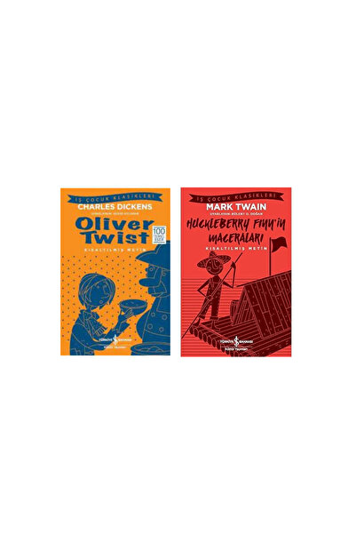İş Bankası Yayınları Huckleberry Finn’in Maceraları & Oliver Twist