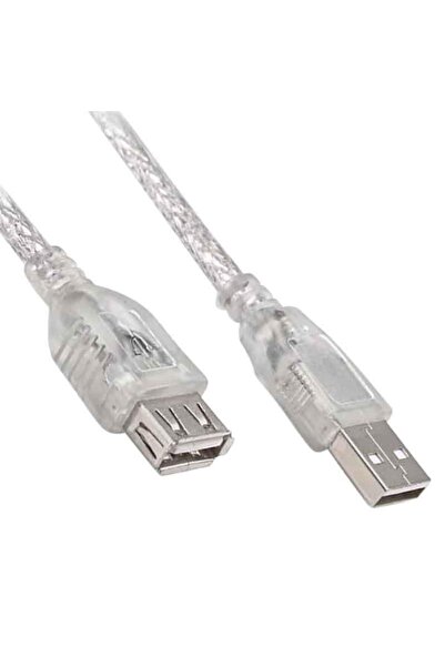 Powermaster Usb 2.0 Şeffaf 10 Metre Usb Uzatma Kablosu