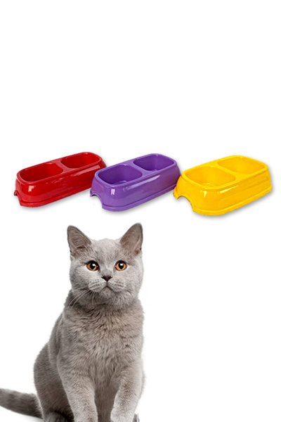 KEDİ MAMA KABI İKİLİ