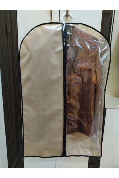 Umut Takım Elbise Kılıfı, Elbise Koruyucu ve Taşıyıcı Hurç, Gamboç, Şeffaf Gö...