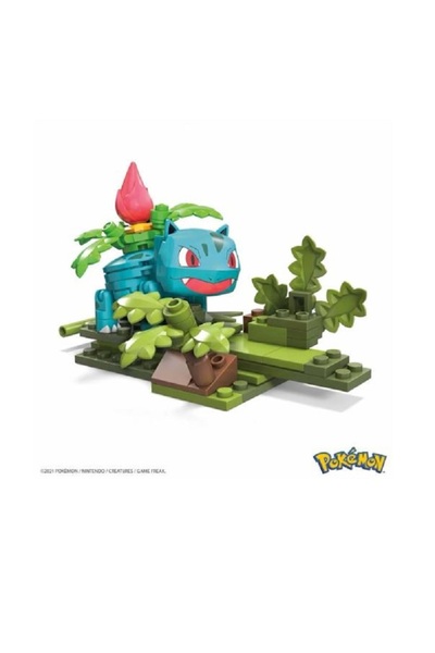 Mega Bloks Pokemon Bulbasaur Figür Yapım Seti Bloklar Yapı Oyuncak