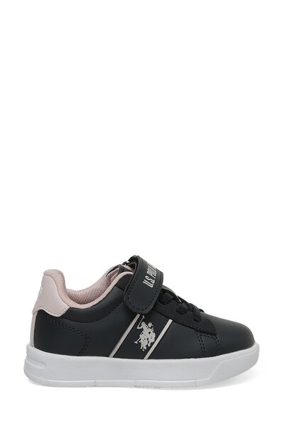 U.S. Polo Assn. حذاء رياضي للفتيات باللون الأزرق الداكن من ترافيس JR 3PR