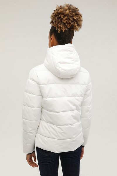 lumberjack W-SN31 APRESKI COAT 2PR Palton scurt alb pentru femei