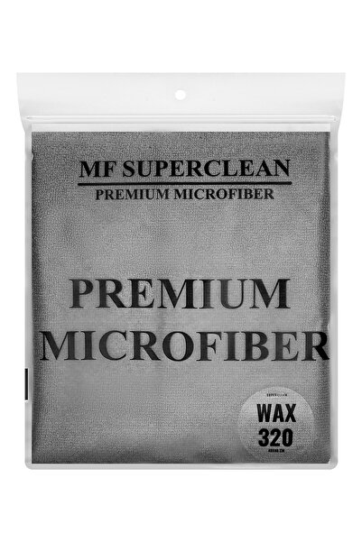 MF SuperClean MİKROFİBER OTO PASTA CİLA BEZİ 40X40 CM 320 GSM