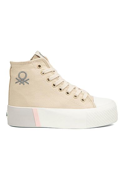 Benetton ®| BN-30938 - Beige - Women's Sneakers