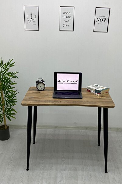 METAL TASARIM ATÖLYESİ EVA Çam Oyuncu Masası Çalışma Masası Laptop Bilgisayar Masası Ofis Masası