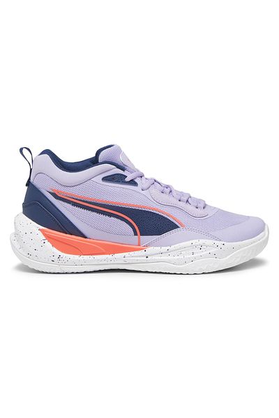 Puma Playmaker Pro Splatter Men's White Basketball Shoes 37757604