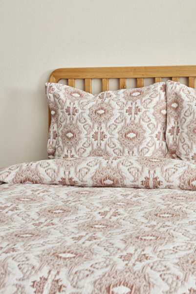 Karaca Home Neos Çift Kişilik Yatak Örtüsü Takımı Pudra