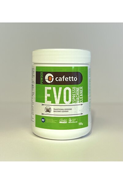 Cafetto EVO ORGANİK GELENEKSEL ESPRESSO KAHVE MAKİNESİ TEMİZLEYİCİSİ TOZ TEMİZLEME 1000 GR - E29120