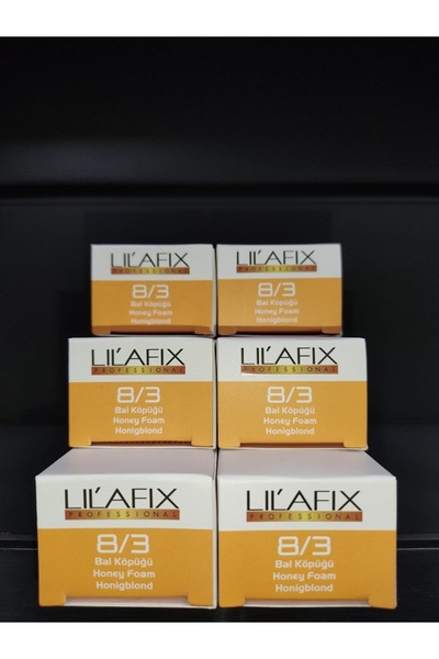 Lilafix Bal Köpüğü Saç Boyası 8.3 -60mlx6 adet..16080024