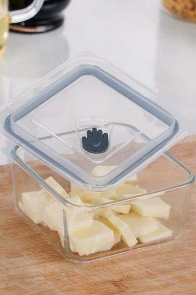 ACAR Olivya Vacuum Glass Storage Container 2 Pieces