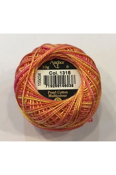 Anchor Coton Perle Tapestry Κέντημα σταυροβελονιά Νο:8