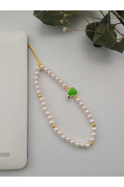 nasclaycollection Inci Hediyelik Telefon Askısı ,charm, Çanta Ve Cüzdan Süsü Armut
