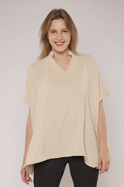 GABRİA Γκαμπριά Χακίμ Μπλούζα με γιακά