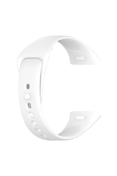 Microsonic Xiaomi Redmi Watch 3 Active Kordon, Silicone Sport Band Beyaz