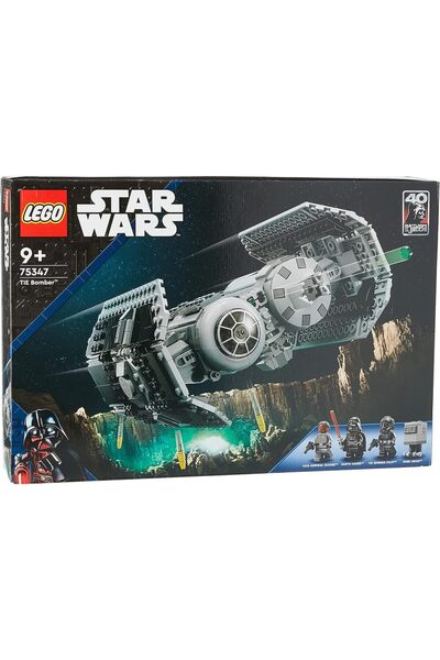 LEGO Star Wars TIE Bomber 75347 - لعبة ستارفيغ ممتعة وقابلة للبناء للأطفال من...