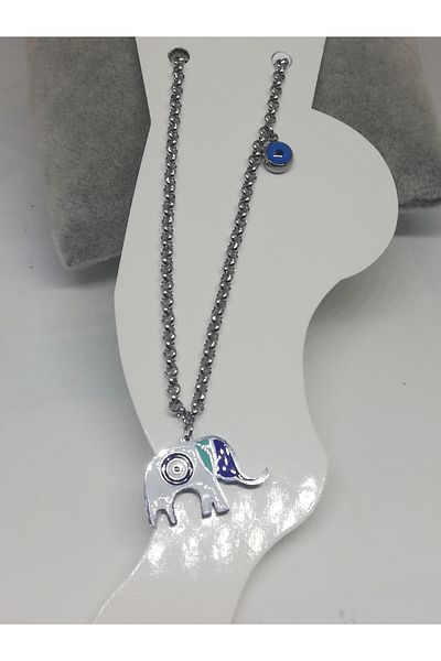 staınless steel Steel Silver Stylish Design Bead Detailed Anklet