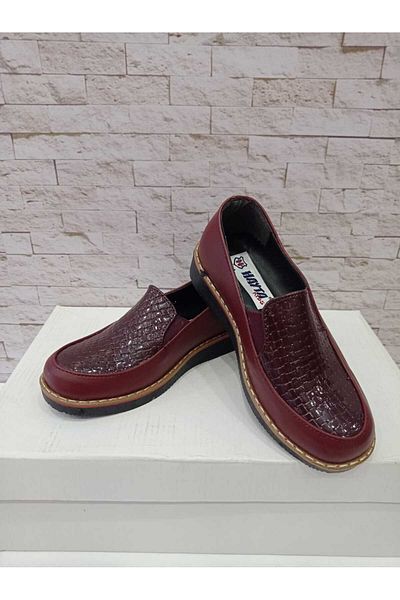 HAYTA Children's Shoes 21no-40no CLARET RED PSKL