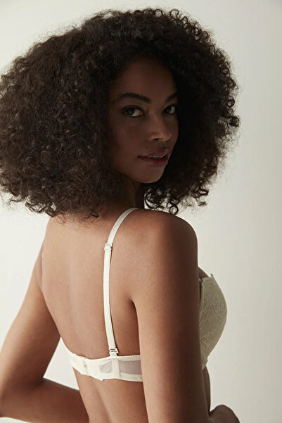 Penti Σουτιέν Σούπερ Πουσ-απ με ενίσχυση και δαντέλα