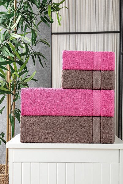 Pamira НАБІР БАННИХ РУШНИКІВ DREAM 4 ШТУКИ (2 РУШНИКИ ДЛЯ РУК, ОБЛИЧЧЯ ТА ГОЛОВИ, 2 РУШНИКИ ДЛЯ ТІЛА)