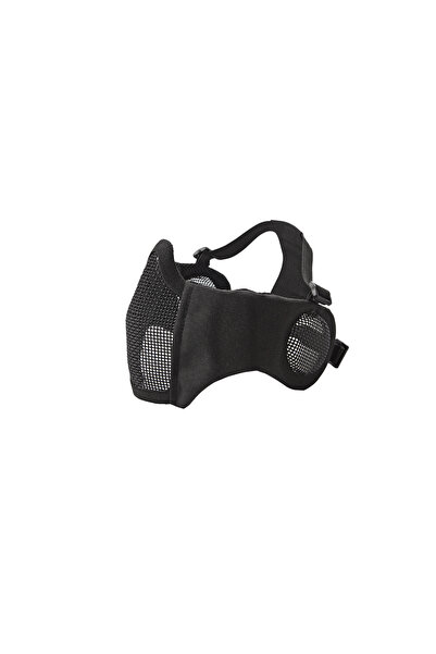 ASG 19216 KULAK KORUMALI SİYAH AĞIZ MASKESİ