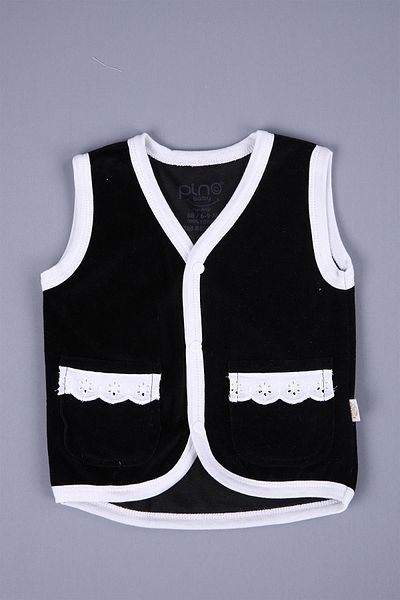 Babyhola Velvet Pocketed Baby Kids Vest 1701