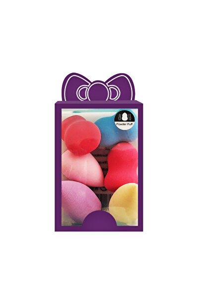 Roesıa Rose Cosmetics Karma Renk 6 lı Makyaj Süngeri