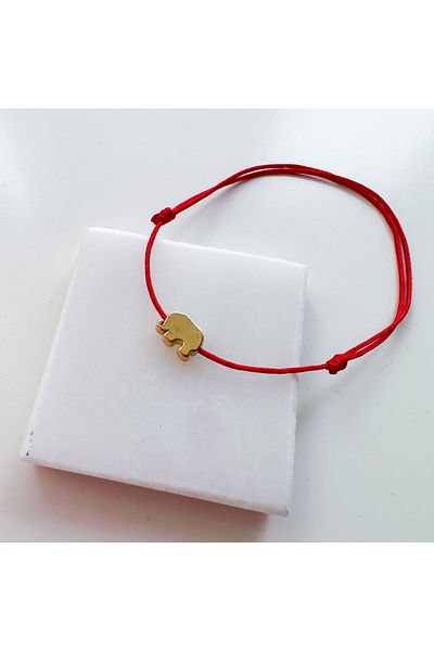CHARMLUCKY Figured red string bracelet