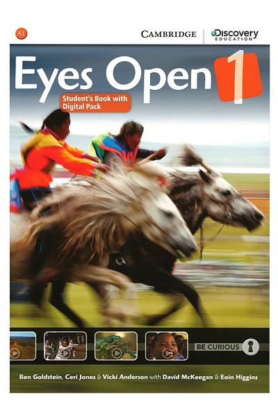 Cambridge University Press Cambridge Eyes Open Level 1 - Student's Book and Digital Package Bookmark Gift