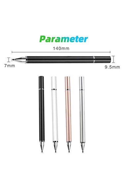 Asfal قلم لمس متوافق مع Android وiOS 2 في 1 قلم ستايلس متوافق مع جميع الهواتف والأجهزة اللوحية