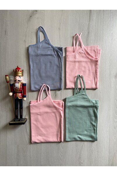 ParisTrend Γυναικείο εσώρουχο 4 τεμαχίων από βαμβακερό ριμπ