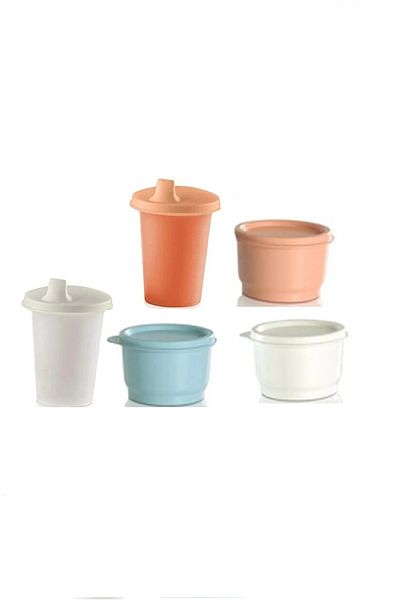 Tupperware Little Snack Containers & All with Me Bottle Cups Pack of 2