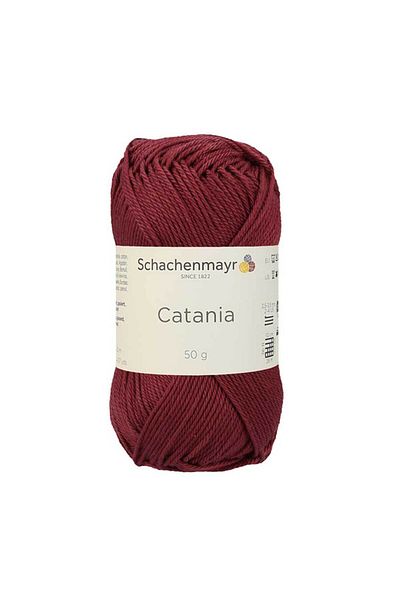 Schachenmayr Catania Hand Knitting Thread / 50G / 425 Claret Red