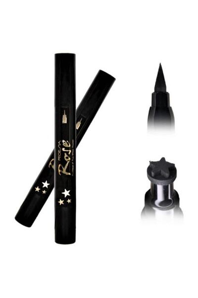 Rose Roesıa Cosmetics Çift Uçlu Yıldız Baskılı Kalem Eyeliner