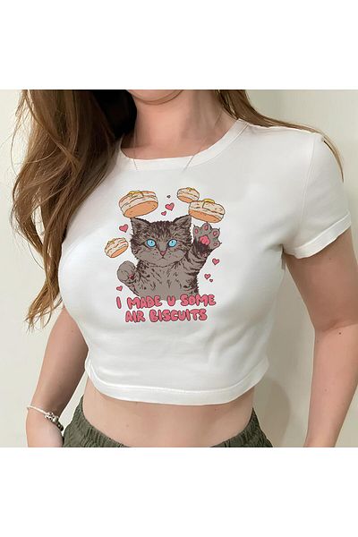 Jose Clothing ΓΥΝΑΙΚΕΙΑ ΛΕΥΚΗ ΕΚΠΤΩΜΕΝΗ ΣΩΜΑ ΚΟΝΤΟΜΑΝΙΚΗ CROP ΜΠΛΟΥΖΑ