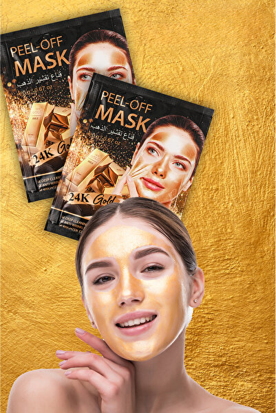 Uniquem 24k Kolajen Cadı Fındığı Yağlı Siyah Nokta Yüz Maskesi Witch Hazel Mask Xlm694