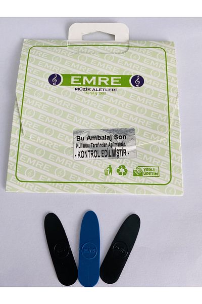 GMC MUSIC STORE Emre 0.18mm Pyramid - Silk Bamlı Short Neck Binding Wire + Plectrum Gift