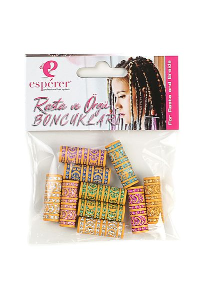 KONAK PERUK Knitting Bead Rasta - OB17