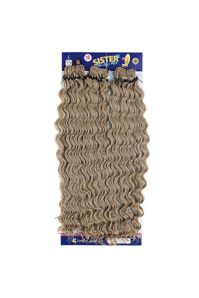 KONAK PERUK Afro Wave Sister Hair - Honey Foam 24