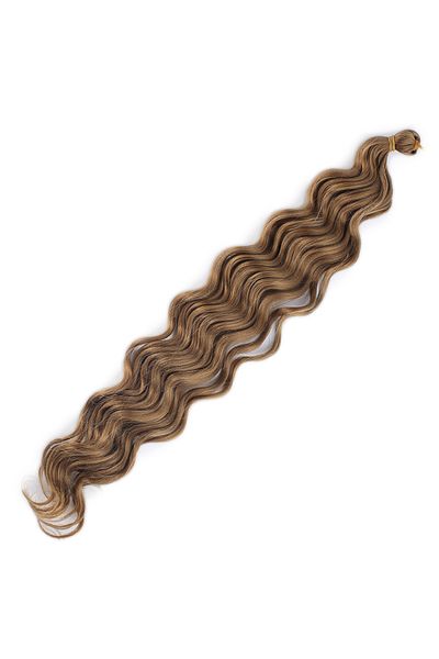 KONAK PERUK Caramel Color Water Wave Hair