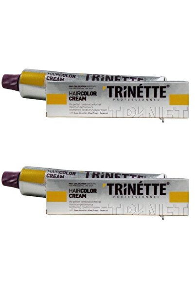 TRİNETTE 12.03 Altın Platin 60ml & Broches 30 Volume %9 Oksidan 2'li Set