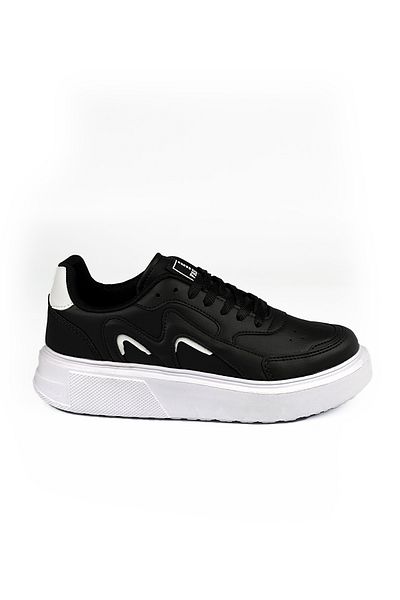 en7 Black and White Women's Sneakers 0145