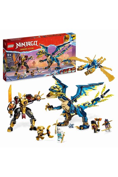 LEGO نينجاجو عنصر التنين ضد الروبوت الإمبراطورة 71796