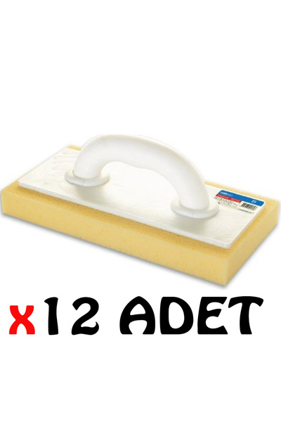 Dekor (Hassan) DEKOR HASSAN DH180 SÜNGERLI MALA 16x30 CM * 12 ADET