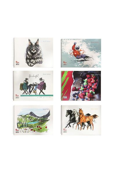 Tokaç 24X34 Moja sveska sa slikama za lekcije - 15 Yp kartonski omot, spiraln...