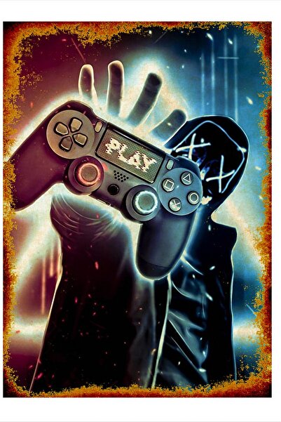 Bedeko Playstation Model Mdf tablo 50 Cm X 70 Cm