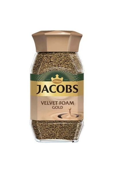 Jacobs فيلفيت فوم قهوة ذهبية 100 جرام 1 قطعة